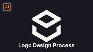 How to Make Creative logo symbols in Illustrator | #logodesignprocess | SoftAsia Tech