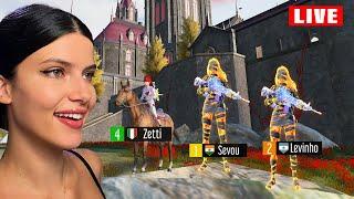  Zetti LIVE with Sevou & Levinho  PUBG MOBILE