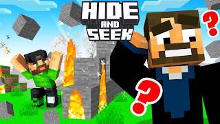 DESTROYING the Map in Minecraft Hide and Seek!