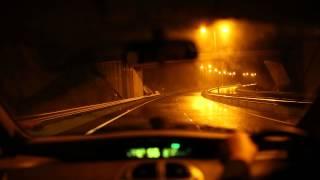 Driving at night in the rain, ASMR, no talking