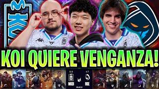 KOI SE ENFRENTA A SU PEOR ENEMIGO DE LA LEC!VENGANZA! - KOI vs RGE LEC 2025 KNEKRO COSTREAM