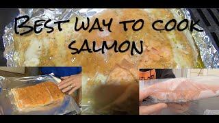 Cooking salmon with indirect heat - The best way!