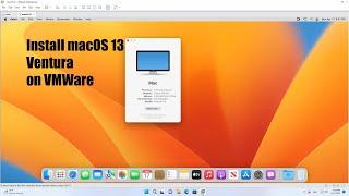 How to install macOS 13 on VMware
