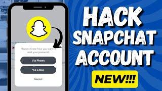 (NEW TRICK) How to Hack Snapchat Account (Actually Works) | Shocking Reality Explained