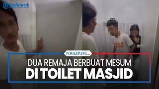 Dua Remaja Berbuat Mesum di Toilet Masjid