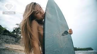 Unforgettable surfing experience with Nika, Pinkkiss | FashionTV | FTV