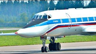 Very rare Tupolev Tu-134UBL VIP. RF-66049 in action.