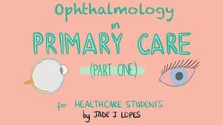 OPHTHALMOLOGY in Primary Care for Healthcare Students (Part 1 of 2) + 3 clinical cases