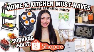 SHOPEE HOME & KITCHEN MUST-HAVES 2021AFFORDABLE, AESTHETIC & QUALITYPHILIPPINES I Tinmay Arcenas