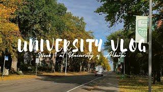 VLOG | First Week At Unversity of Alberta 