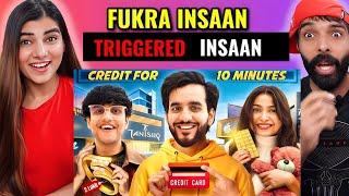 I Gave my CREDIT card to Nischay & Ruchika BUT only 10 minutes to SPEND | Fukra Insaan Reaction