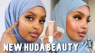 TESTING HUDA BEAUTY'S NEW GLOWISH & N.Y.M.P.H. COLLECTIONS  | Jasmine Egal