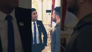 Mr rishi sunak with zelenskee #ukraine #motivational #rishisunak #zelensky