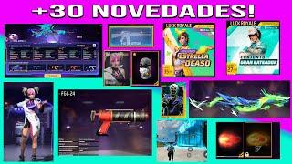 Llegó La nueva ACTUALIZACION de free fire y sus 30 novedades free fire latam parafal evolutiva emote