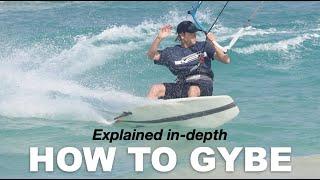 How to Gybe Transition a Directional Kitesurfing Board