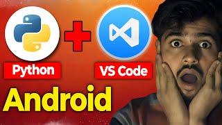 How to install Python On VS Code Android | Visual Studio Code Server | 2023 #coding