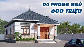 Ngôi nhà vườn với thiết kế đơn giản, nhỏ gọn với giá thi công từ 600 TRIỆU | MN00163