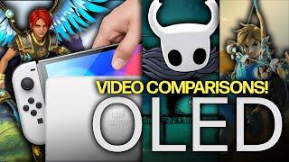 Switch OLED Game Comparison | Breath of the Wild, Hollow Knight, & More!