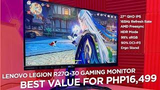 Lenovo Legion R27Q-30 Preview – Best in-class Gaming Monitor for less than Php16,499