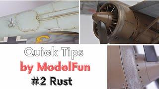 How I make rust for weathering. Quick Tips by ModelFun