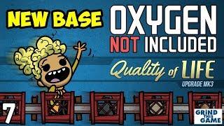 Oxygen Not Included #7 - COOL OXYGEN Setup - Quality of Life Upgrade Mk 3 (QoL Mk3)