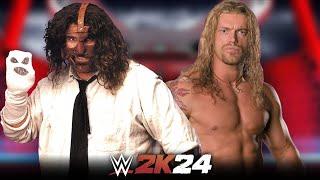 WWE 2K24: Edge vs. Mick Foley (Mankind)