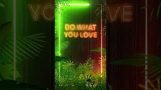 Galaxy Themes - [poly] lovely neon sign in a tropical forest