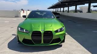 Introducing the 2025 M4 Competition in individual Java Green | 4K