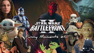 Battlefront 2 Funny Moments #10 - Yoda Skits, Outside the map and more!