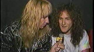 VIVIAN CAMPBELL/RIVERDOGS, 1990 VINTAGE INTERVIEW, POST WHITESNAKE/DIO