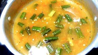 செட்டிநாடு ஸ்டைல் வெண்டைக்காய் சூப் /Ladies finger soup/Okra soup Tamil