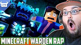 MINECRAFT WARDEN RAP | "Quiet Please!" | Animated Music Video #Minecraft REACTION!!!