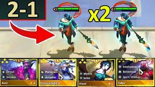 " x2 Hwei at 2-1 !?? " I Paint x4 5-Cost 3-Star...