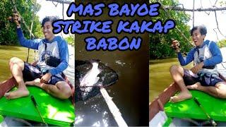 MAS BAYOE STRIKE BABON KAKAP KANGBROO || SUNGAI LANGADAI KALSEL MEMANG GAK ADA OBAT NYA !!! #shorts