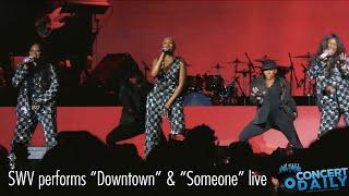 SWV performs "Downtown" & "Someone" live; Summer Block Party Tour Baltimore