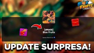 O NOVO UPDATE SURPRESA DO BLOX FRUITS... OBRIGADO ADM UZOTH!! (BREVE)