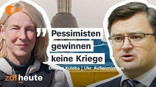 Außenminister Kuleba: So will die Ukraine Frieden erreichen I auslandsjournal