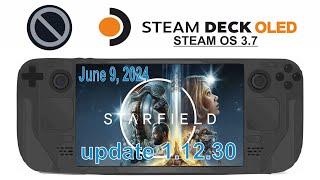 Starfield (Update 1.12.30) on Steam Deck OLED with Steam OS 3.7