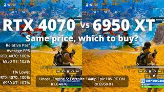 RTX 4070 vs RX 6950 XT: The Ultimate Comparison!!!