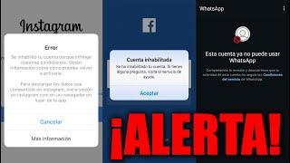 NOTICIA de ÚLTIMA HORA! Facebook está ELIMINANDO CUENTAS de MANERA MASIVA!