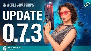 [World of Warships]  Dasha Presents Update 0.7.3