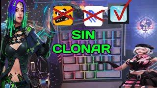 Teclado gamer para free fire juega sin tener que clonar el juego (SIN BENEO)2021