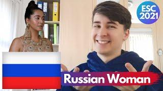  Russian Woman - Manizha (Манижа) Reaction REVAMP // Russia Eurovision 2021 