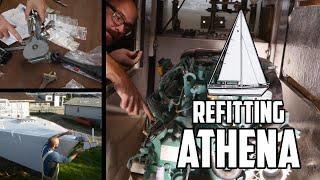 Sail Life - Standing rigging & working on the engine - DIY project.