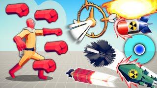 SAITAMA vs EVERY OVERPOWERED WEAPON | TABS - Totally Accurate Battle Simulator