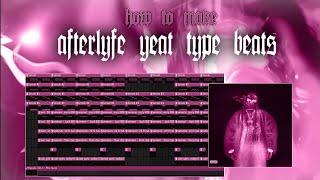 How To Make AFTERLYFE TYPE BEATS For YEATS NEW ALBUM - SILENT COOKUP (FL Studio)
