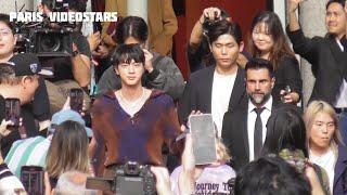 JIN BTS is a superstar @ show Gucci Milano 20 september 2024 Milan Fashion Week