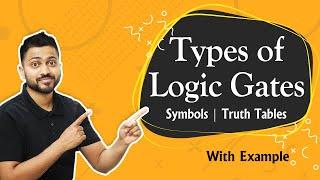 Types of Logic Gates | Symbols | Truth Tables