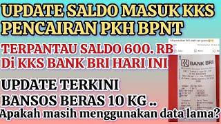 PENCAIRAN PKH BPNT TAHAP 1 HARI INI. TERPANTAU SALDO MASUK RP.600 RB. UPDATE TERKINI BANSOS BERAS ?