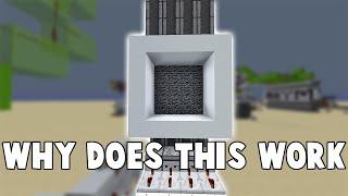 Minecraft Flush 4x4 Bedrock Piston Door